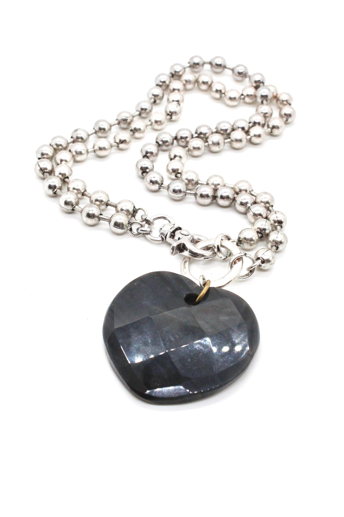 Semi Precious Stone Necklace to Wear Short or Long - N2-1005