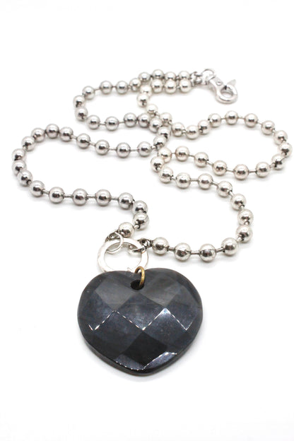 Semi Precious Stone Necklace to Wear Short or Long - N2-1005
