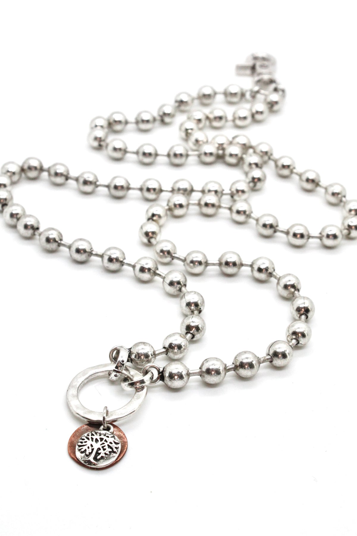 Nature Tree on Brass to Wear Short or Long -The Classics Collection-