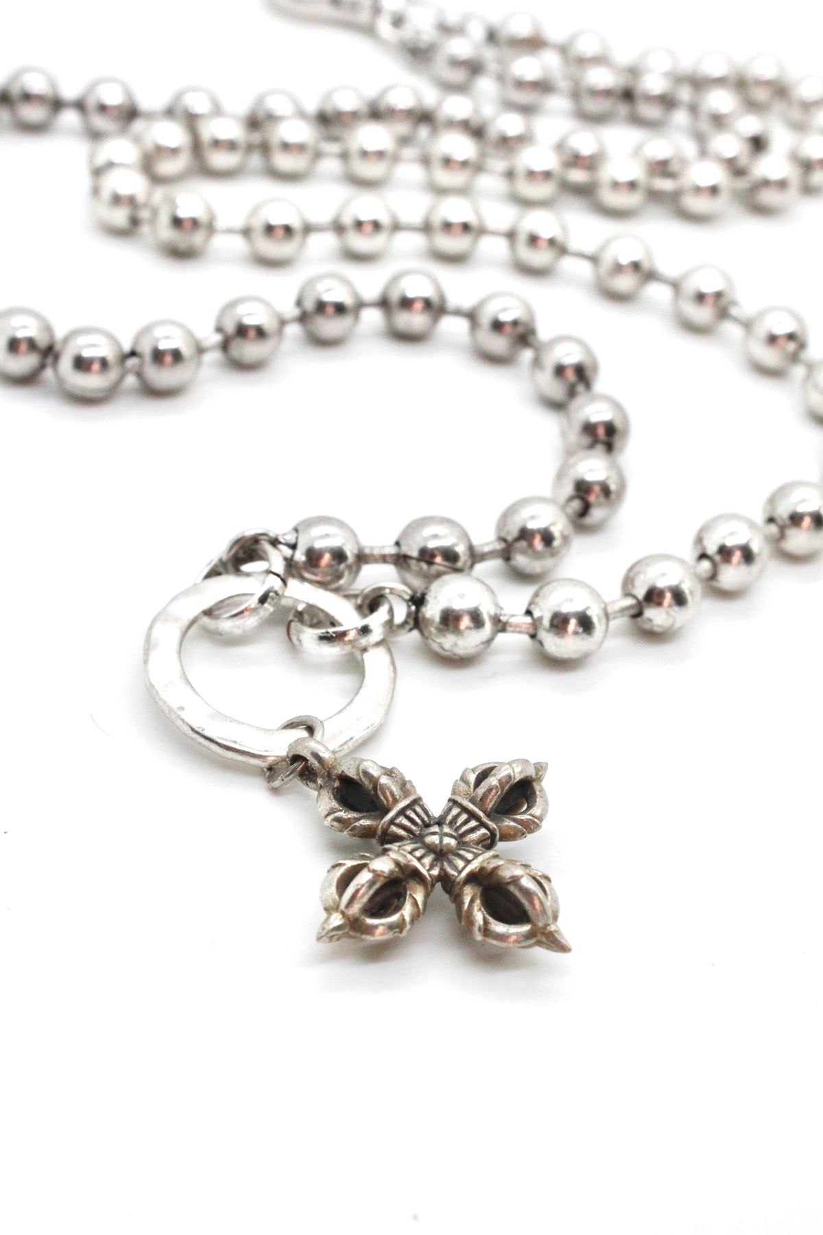 Silver Lucky Cross to Wear Short or Long -The Classics Collection- N2-1014