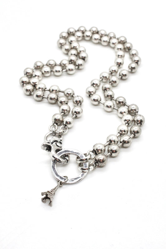Mini Eiffel Tower Necklace to Wear Short or Long -The Classics Collection- N2-1018