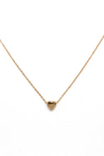 Load image into Gallery viewer, Simple Heart Necklace in Gold-Mini Collection- N2-1508
