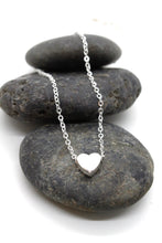 Load image into Gallery viewer, Simple Heart Necklace in Silver -Mini Collection- N1-011
