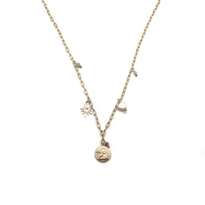 Pendant Chain Necklace -French Flair Collection- N2-2005