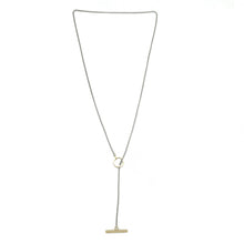 Load image into Gallery viewer, Two Tone Silver and Gold Chain Necklace or Bracelet -French Flair Collection- N2-2067
