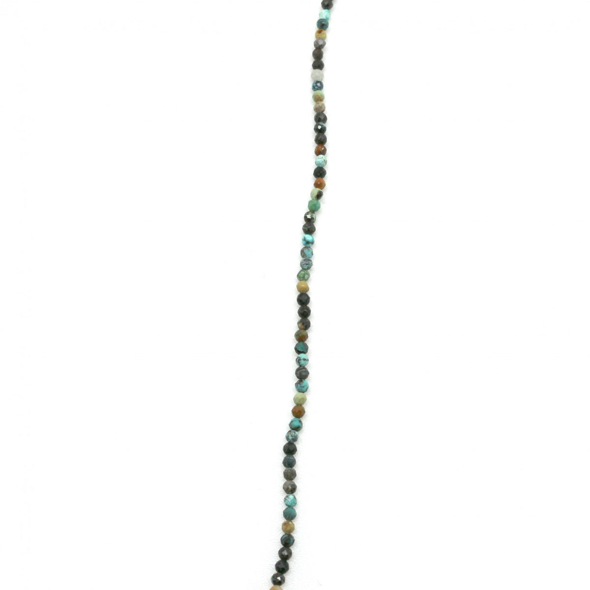 Mini African Turquoise Faceted Long Necklace or Bracelet -French Flair Collection- N2-2079