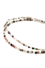 Load image into Gallery viewer, Mini Faceted Semi Precious Stone Necklace - NS-004
