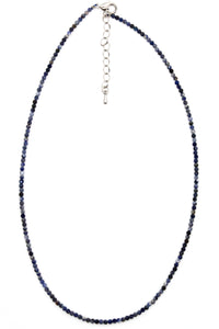 Mini Faceted Semi Precious Stone Necklace - NS-009