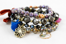 Load image into Gallery viewer, Purples Stretch Stack Bracelet -The Classics Collection- B1-787
