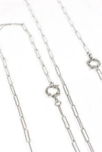 Load image into Gallery viewer, Simple Silver Chain -French Flair Collection- N2-994

