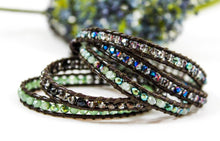 Load image into Gallery viewer, Cricket - Crystal Mix Wrap Bracelet
