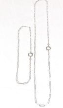 Load image into Gallery viewer, Simple Silver Chain -French Flair Collection- N2-994
